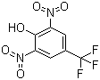 2,6-Dinitro-4-(trifluoromethyl)phenolStructure,393-77-1Structure 2,6-Dinitro-4-(trifluoromethyl)phenol Structure,393-77-1Structure