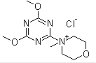 4-(4,6-Dimethoxy-1,3,5-triazin-2-yl)-4-methyl morpholinium chlorideStructure,3945-69-5Structure 4-(4,6-Dimethoxy-1,3,5-triazin-2-yl)-4-methyl morpholinium chloride Structure,3945-69-5Structure