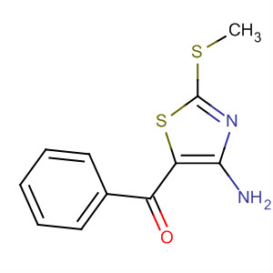 [4-氨基-2-(甲基硫代)-5-噻唑]苯基甲酮結(jié)構(gòu)式_39736-27-1結(jié)構(gòu)式