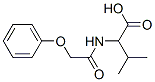 3-甲基-2-[(苯氧基乙酰基)氨基]丁酸結(jié)構(gòu)式_39864-48-7結(jié)構(gòu)式