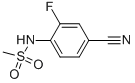 N-(4-氰基-2-氟苯基)-甲烷磺酰胺結(jié)構(gòu)式_401909-16-8結(jié)構(gòu)式
