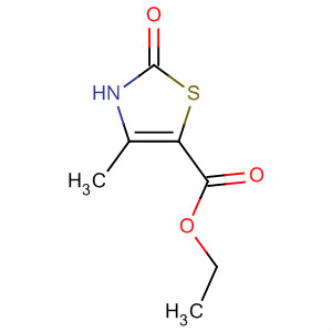 4-甲基-2-氧代-2,3-二氫噻唑-5-羧酸乙酯結(jié)構(gòu)式_40235-78-7結(jié)構(gòu)式