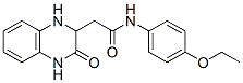 N-(4-乙氧基苯基)-2-(3-氧代-1,2,3,4-四氫喹噁啉-2-基)-乙酰胺結(jié)構(gòu)式_40375-94-8結(jié)構(gòu)式