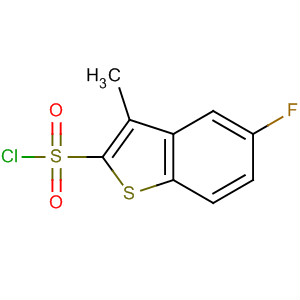 5-氟-2-氯磺酰基-3-甲基苯并[b]噻吩結(jié)構(gòu)式_404964-34-7結(jié)構(gòu)式