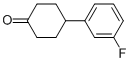 4-(3-氟苯基)環(huán)己酮結(jié)構(gòu)式_40503-87-5結(jié)構(gòu)式