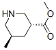 (3R,5R)-甲基5-甲基哌啶-3-羧酸結(jié)構(gòu)式_405513-10-2結(jié)構(gòu)式