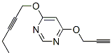 (9CI)-4-(2-戊炔yl氧基)-6-(2-丙炔氧基)-嘧啶結(jié)構(gòu)式_405928-76-9結(jié)構(gòu)式