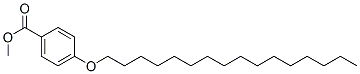 4-n-十六烷氧基苯甲酸甲酯結(jié)構(gòu)式_40654-35-1結(jié)構(gòu)式