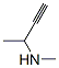 3-甲基氨基-1-丁炔結(jié)構(gòu)式_4070-90-0結(jié)構(gòu)式