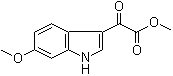 2-(6-甲氧基-1H-吲哚-3-基)-2-氧代乙酸甲酯結(jié)構(gòu)式_408354-40-5結(jié)構(gòu)式