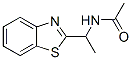 (7ci,8ci)-n-[1-(2-苯并噻唑)乙基]-乙酰胺結(jié)構(gòu)式_4089-98-9結(jié)構(gòu)式