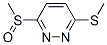 3-甲烷磺?；?6-甲基磺?；鶉}嗪結(jié)構(gòu)式_40953-90-0結(jié)構(gòu)式