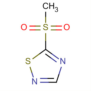 5-甲基磺酰基-1,2,4-噻二唑結(jié)構(gòu)式_40966-45-8結(jié)構(gòu)式