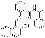 2-[(2-羥基萘-1-基亞甲基)氨基]-n-(1-苯乙基)苯甲酰胺結(jié)構(gòu)式_410536-97-9結(jié)構(gòu)式