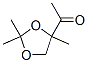 (9ci)-1-(2,2,4-三甲基-1,3-二氧雜烷-4-基)-乙酮結(jié)構(gòu)式_41167-50-4結(jié)構(gòu)式