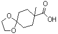 8-甲基-1,4-二噁螺[4.5]癸烷-8-羧酸結構式_412293-42-6結構式