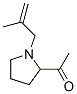 (9ci)-1-[1-(2-甲基-2-丙烯基)-2-吡咯烷]-乙酮結(jié)構(gòu)式_412320-83-3結(jié)構(gòu)式