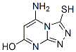 5-氨基-3-疏基-[1,2,4]噻唑-[4,3-a]嘧啶-7-醇結(jié)構(gòu)式_41266-68-6結(jié)構(gòu)式