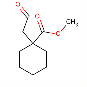 1-(2-氧代乙基)環(huán)己烷羧酸甲酯結(jié)構(gòu)式_41487-76-7結(jié)構(gòu)式