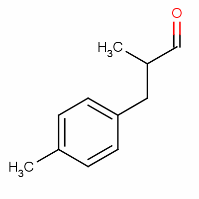 α-4-二甲基苯丙醛結(jié)構(gòu)式_41496-43-9結(jié)構(gòu)式