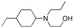 (9ci)-2-[(4-乙基環(huán)己基)丙基氨基]-乙醇結(jié)構(gòu)式_415951-02-9結(jié)構(gòu)式