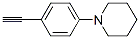 (4-Piperidinophenyl)acetylene Structure,41876-66-8Structure