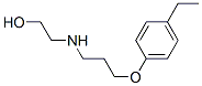 (9ci)-2-[[3-(4-乙基苯氧基)丙基]氨基]-乙醇結(jié)構(gòu)式_418776-67-7結(jié)構(gòu)式