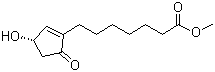 (s)-(-)-3-羥基-5-氧代-1-環(huán)戊烯-1-庚酸甲酯結(jié)構(gòu)式_42038-75-5結(jié)構(gòu)式