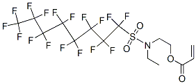N-乙基全氟辛基磺酰胺基乙基丙烯酸酯結(jié)構(gòu)式_423-82-5結(jié)構(gòu)式