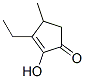 3-乙基-2-羥基-4-甲基-2-環(huán)戊烯-1-酮結(jié)構(gòu)式_42348-12-9結(jié)構(gòu)式