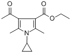 4-乙酰基-1-環(huán)丙基-2,5-二甲基-1H-吡咯-3-羧酸乙酯結(jié)構(gòu)式_423768-51-8結(jié)構(gòu)式