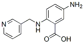 5-氨基-2-[(吡啶-3-甲基)-氨基]-苯甲酸結(jié)構(gòu)式_425662-35-7結(jié)構(gòu)式
