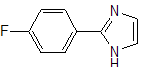 2-(4-氟苯基)-1H-咪唑結構式_4278-08-4結構式