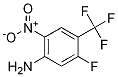 5-氟-2-硝基-4-三氟甲基苯胺結(jié)構式_428871-73-2結(jié)構式
