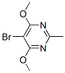 (7CI,8CI,9CI)-5-溴-4,6-二甲氧基-2-甲基嘧啶結(jié)構(gòu)式_4319-83-9結(jié)構(gòu)式
