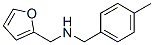 1-(呋喃-2-基)-N-(4-甲基芐基)甲胺結構式_436099-83-1結構式