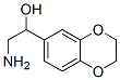 2-氨基-1-(2,3-二氫-苯并[1,4]二噁英-6-基)-乙醇結(jié)構(gòu)式_4384-99-0結(jié)構(gòu)式