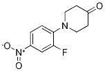 1-(2-氟-4-硝基苯基)哌啶-4-酮結構式_439097-58-2結構式
