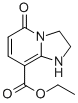 5-氧代-1,2,3,5-四氫咪唑并[1,2-a]吡啶-8-羧酸乙酯結(jié)構(gòu)式_439118-88-4結(jié)構(gòu)式