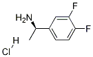(R)-1-(3,4-二氟苯基)乙胺鹽酸鹽結(jié)構(gòu)式_441074-81-3結(jié)構(gòu)式