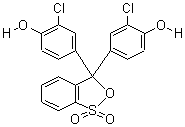 氯酚紅結構式_4430-20-0結構式