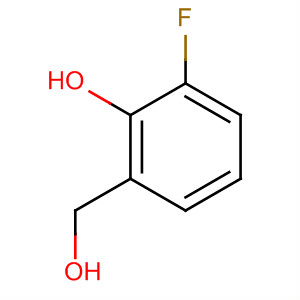 2-氟-6-(羥基甲基)苯酚結構式_446-58-2結構式