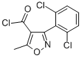 3-(2,6-Dichlorophenyl)-5-methylisoxazole-4-carbonyl chlorideStructure,4462-55-9Structure 3-(2,6-Dichlorophenyl)-5-methylisoxazole-4-carbonyl chloride Structure,4462-55-9Structure