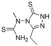 (9CI)-N-(3-乙基-1,5-二氫-5-硫氧代-4H-1,2,4-噻唑-4-基)-N-甲基硫脲結(jié)構(gòu)式_451506-34-6結(jié)構(gòu)式