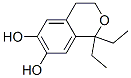 (9ci)-1,1-二乙基-3,4-二氫-1H-2-苯并吡喃-6,7-二醇結(jié)構(gòu)式_459426-82-5結(jié)構(gòu)式