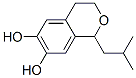 (9ci)-3,4-二氫-1-(2-甲基丙基)-1H-2-苯并吡喃-6,7-二醇結(jié)構(gòu)式_459426-83-6結(jié)構(gòu)式