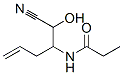 (9CI)-N-[1-(氰基羥基甲基)-3-丁烯]-丙酰胺結(jié)構(gòu)式_459834-12-9結(jié)構(gòu)式