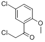(9ci)-2-氯-1-(5-氯-2-甲氧基苯基)-乙酮結構式_46173-06-2結構式