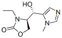 2-Oxazolidinone,3-ethyl-4-[(s)-hydroxy(1-methyl-1h-imidazol-5-yl)methyl]-,(4r)-(9ci) Structure,462100-58-9Structure