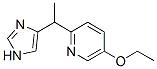 (9CI)-5-乙氧基-2-[1-(1H-咪唑-4-基)乙基]-吡啶結(jié)構(gòu)式_469863-98-7結(jié)構(gòu)式